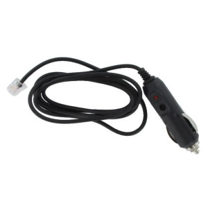 Straight Power Cord for Beltronics / Escort / Uniden / V1 Radar Detectors