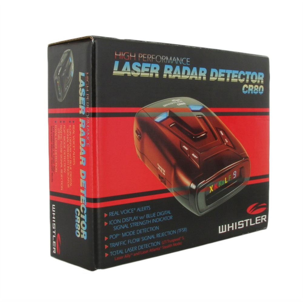 Whistler CR80 Radar Detector