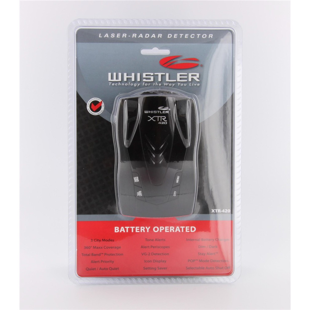 Image of Whistler XTR-420 radar detector