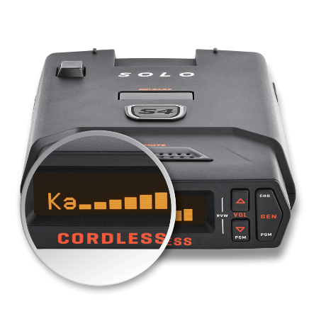 Escort Solo S4 Cordless Radar/Laser Detector