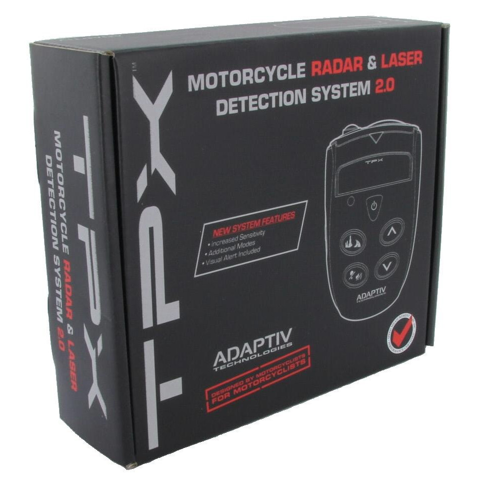 Adaptiv TPX Motorcycle Laser / Radar Detection System