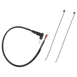 Braided Mirror Power Cord w/ Inline Fuse for Uniden and Whistler Radar Detectors